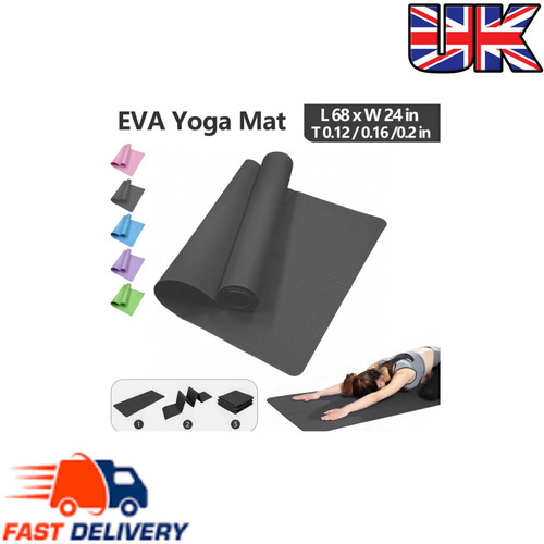 Foldable yoga mat eva - foldable, travel