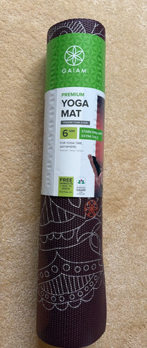 Gaiam premium yoga mat - , 6mm