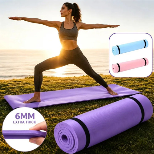 Yoga mat 6mm thick - mat,