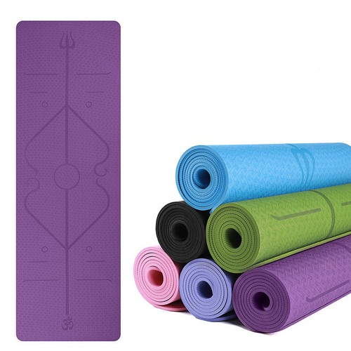 Yoga mat two color 6mm - yoga,