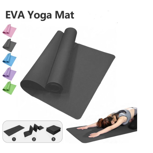 Foldable yoga mat eva - mat, exercise