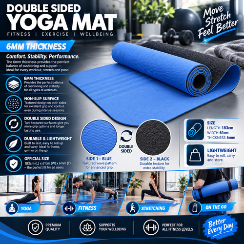 Adidas double sided gym yoga - adidas,