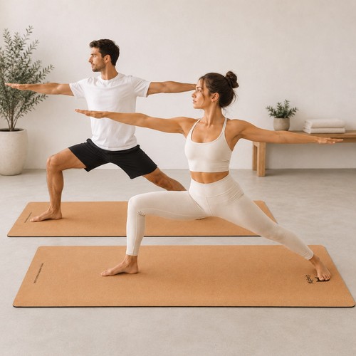 Pack cork yoga - 2, slip