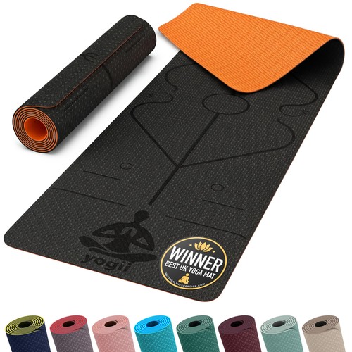 Yogii yoga mat non slip - slip, 6mm