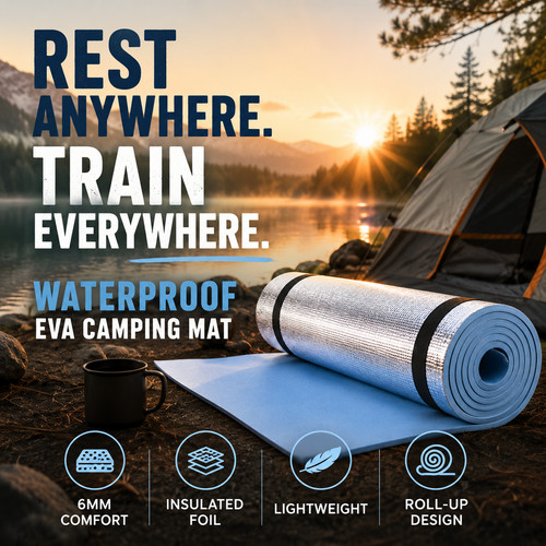 6mm yoga camping mat eva - 6mm,