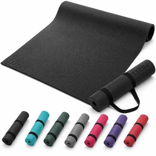 Yoga mat non slip - slip, 6mm