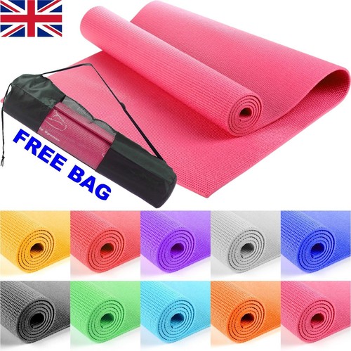 Yoga mat thick 6mm 183cm - mat, x