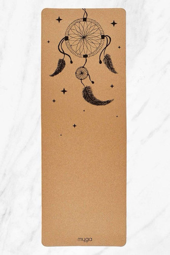Myga cork yoga mat 200x70cm - yoga, xl