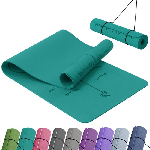 6mm yoga mat gymnastics - 6mm,