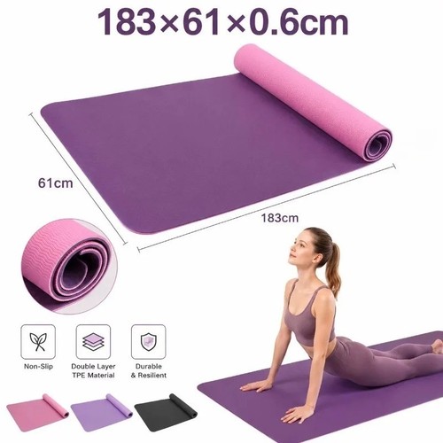 Yoga mat 6mm - mat, thick