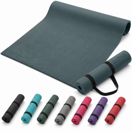 Non slip exercise yoga mat - non,
