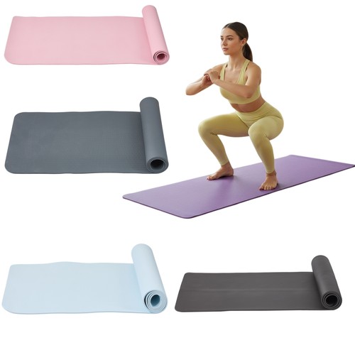 Yoga mat thick - mat, non