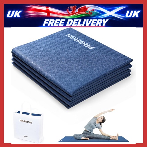 Travel yoga mat foldable - travel,