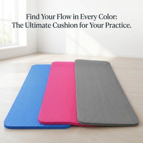 Yoga mat 6mm non - slip, exercise