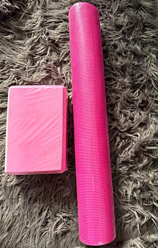 Pink non slip - non-slip, yoga